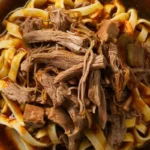 Beef and Noodles in Crock Pot: Quick Comfort Recipe