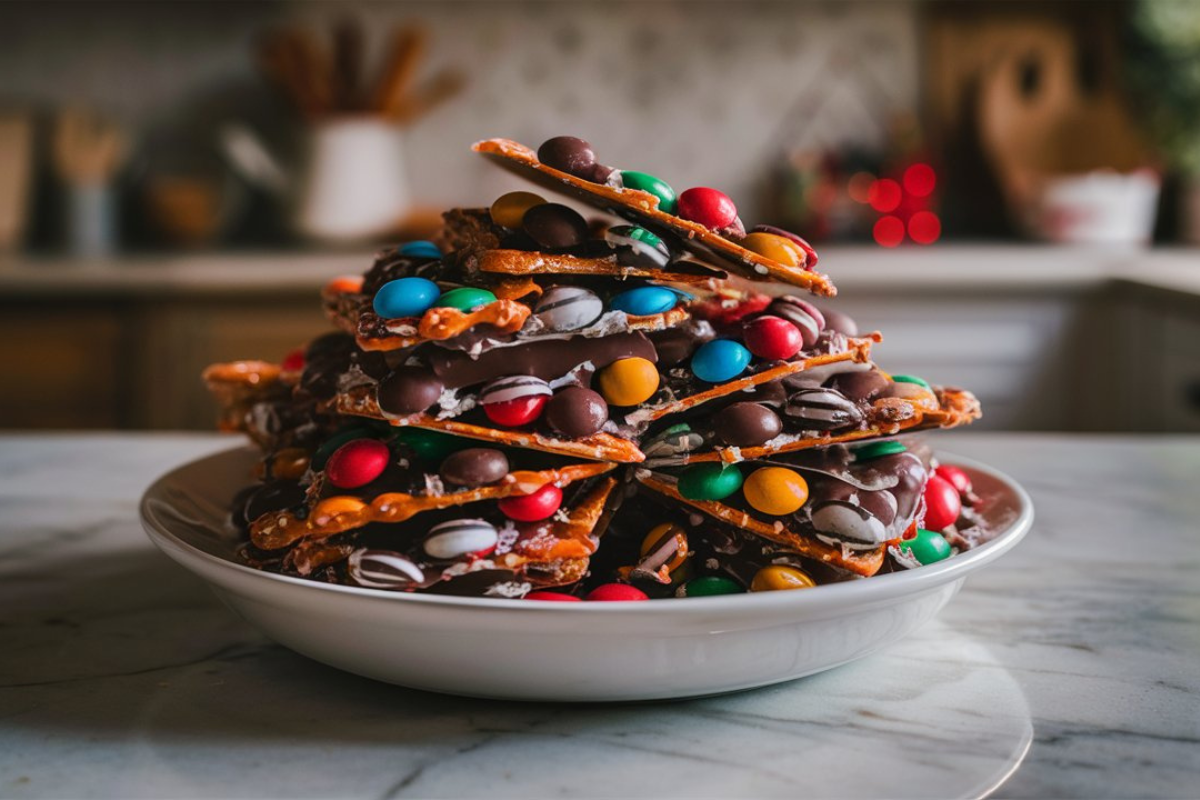Christmas Crack with Pretzels Recipe: Sweet & Salty Holiday Treat