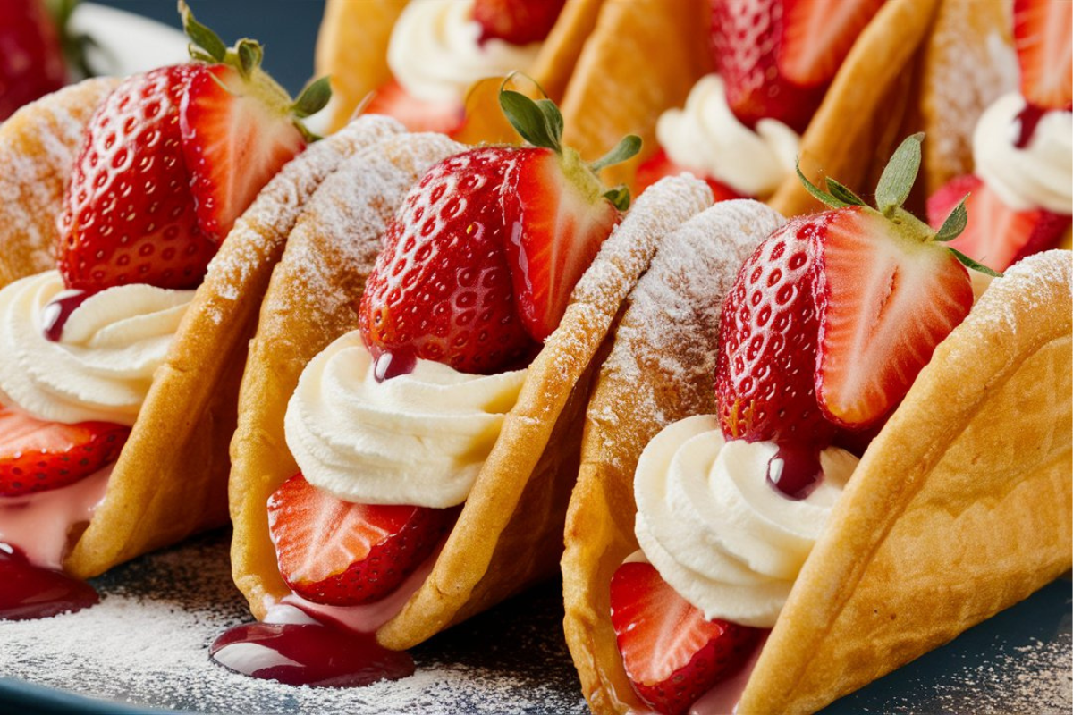Strawberry Cheesecake Tacos: A Sweet Twist on a Classic Treat